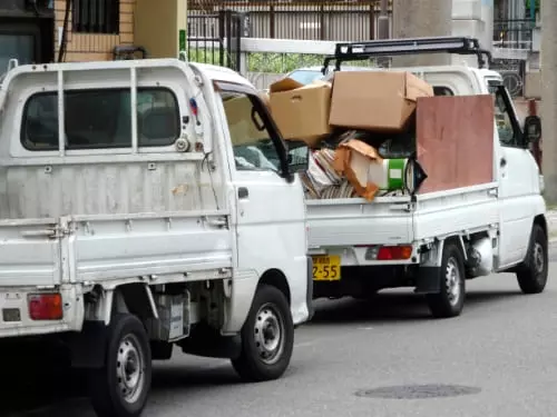 直接自宅まで回収に来てもらえる